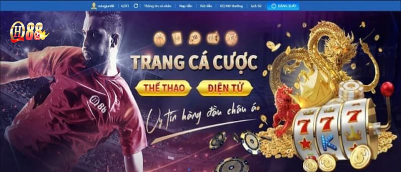 Truy cập vào website chính thức để đăng nhập QH88